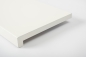 Preview: Buche Kernbuche DL 20mm weiß lackiert RAL9010 Renovierungsstufe Treppenstufe Trittstufe Setzstufe