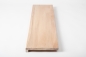 Preview: Window Sill Solid Hardwood  beech rustic DL 20mm white oiled