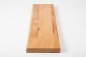 Preview: Stair tread Window sill Shelf Beech Heartwood full lamella, 40x300x800 mm, clear lacquered