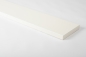 Preview: Stair tread Solid Beech Hardwood , country grade, 40 mm, white lacquered with RAL9010