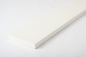 Preview: Stair tread Solid Beech Hardwood , country grade, 40 mm, white lacquered with RAL9010