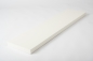 Preview: Stair tread Solid Beech Hardwood , country grade, 40 mm, white lacquered with RAL9010