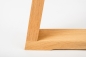 Mobile Preview: Solid Hardwood Oak Premium set of table legs trapeze laquered