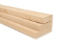 Preview: Houten lamel Berken A/B 24x60mm 40-200cm Plint Lijstwerk Onderconstructie