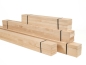 Preview: Houten lamel Berken A/B 24x60mm 40-200cm Plint Lijstwerk Onderconstructie