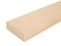Preview: Houten lamel Berken A/B 24x60mm 40-200cm Plint Lijstwerk Onderconstructie