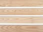 Preview: Houten lamel Essen A/B 24x60mm 40-200cm Plint Lijstwerk Onderconstructie
