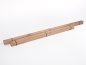 Preview: Lamelles en chêne rustique 18×74 mm longueurs 2,1-2,5 m, Bois de bricolage DIY