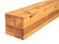 Preview: Glulam birch beam Rustic 70x70 mm natural oil, square timber, solid wood