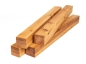 Preview: Glulam birch beam Rustic 70x70 mm natural oil, square timber, solid wood