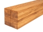 Preview: Verlijmde Eikenbalk A/B 70x70 mm Natuurlijk Geolied, vierkant massiefhout