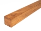 Preview: Glulam oak beam Rustic 70x70 mm natural oiled, square timber, solid wood