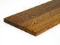 Preview: Stair Tread Window Sill Shelf Oak Rustic 20 mm, full lamella, natural oiled, 20x200x1000 mm