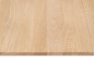 Preview: Panneau Bois Massif 20x1210x600-3000 mm Chêne A/B Classe Première 20 mm, lamelles entières, sans noeuds