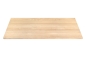 Preview: Massivholzplatte Leimholzplatte Eiche A/B Select Natur 40x650x1000-2000 mm 2-fach verleimt, durchgehende Lamele DL, ohne Äste
