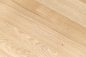 Preview: Massivholzplatte Leimholzplatte Eiche A/B Select Natur 40x650x1000-2000 mm 2-fach verleimt, durchgehende Lamele DL, ohne Äste