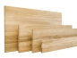 Preview: Solid wood edge glued panel Ash Brownheart A/B 19mm, full lamella, customized DIY