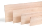 Preview: Solid wood edge glued panel Maple A/B 20 mm, full lamella, customized DIY
