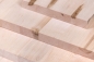 Preview: Solid wood edge glued panel Maple Rustic 20 mm, full lamella, customized DIY