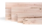 Preview: Solid wood edge glued panel Maple Rustic 20 mm, full lamella, customized DIY