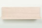 Preview: Wall shelf Solid Oak Hardwood with hangers 20 mm, Length: 600mm, prime grade chalked white oiled