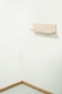 Preview: Länge: 600 mm Regal Sims mit Hänger Eiche Select Natur 20mm gekalkt weiß geölt