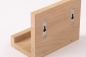 Preview: Wall shelf Solid Oak Hardwood with hangers 20 mm prime grade hard wax oil nature white