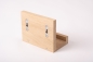 Preview: Wall shelf Solid Oak Hardwood with hangers 20 mm prime grade hard wax oil nature white