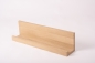 Preview: Wall shelf Solid Oak Hardwood with hangers 20 mm prime grade hard wax oil nature white