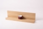 Preview: Wall shelf Solid Oak Hardwood with hangers 20 mm prime grade hard wax oil nature white