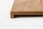 Preview: Window sill Hardwood Oak Rustic 26mm Bronze oiled