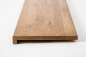 Preview: Window sill Hardwood Oak Rustic 26mm Bronze oiled