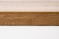 Preview: Stair tread Solid Oak Hardwood step with overhang, 20 mm, Rustic grade, bronze oiled