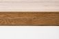 Preview: Window sill Solid Oak with overhang, 20 mm, Rustic grade, bronze oiled