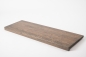 Preview: Window sill Solid Oak with overhang, 20 mm, Rustic grade, graphite oiled