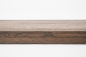 Preview: Window sill Solid Oak with overhang, 20 mm, Rustic grade, graphite oiled