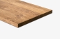 Preview: Wall shelf Solid Oak Hardwood 20 mm, Rustic grade, Antic oiled