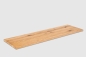 Preview: Wall shelf Solid Oak Hardwood 20 mm, Rustic grade, hard wax oil natural