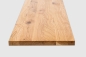 Preview: Wall shelf Solid Oak Hardwood 20 mm, Rustic grade, hard wax oil natural