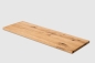 Preview: Wall shelf Solid Oak Hardwood 20 mm, Rustic grade, hard wax oil natural