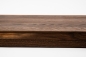 Preview: Window sill Solid smoked Oak with overhang, 20 mm, prime grade, nature oiled