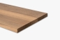 Preview: Wall shelf Solid smoked Oak Hardwood 20 mm, prime grade, hard waxed oil nature white