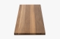 Preview: Wall shelf Solid smoked Oak Hardwood 20 mm, prime grade, hard waxed oil nature white