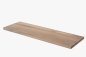 Preview: Wall shelf Solid smoked Oak Hardwood 20 mm, prime grade, white oiled
