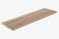 Preview: Wall shelf Solid smoked Oak Hardwood 20 mm, prime grade, white oiled