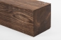 Preview: Glued laminated beam Squared timber Smoked oak Rustic 80x80 mm natural oiled