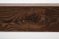 Preview: Glued laminated full stave Squared timber Smoked oak Rustic 160x160 mm natural oiled