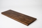Preview: Window sill Solid smoked Oak 20 mm Rustic grade laqued