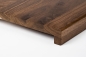 Preview: Window sill Solid smoked Oak 20 mm Rustic grade laqued