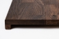 Preview: Window sill Solid smoked Oak KGZ 20 mm, Rustic grade natural oiled